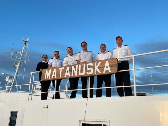 Greetings from MV Matanuska