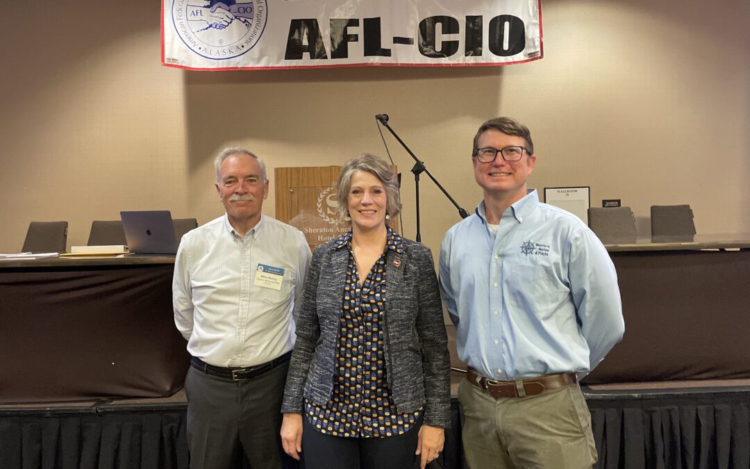 Alaska AFL-CIO President Joelle Hall & MM&P