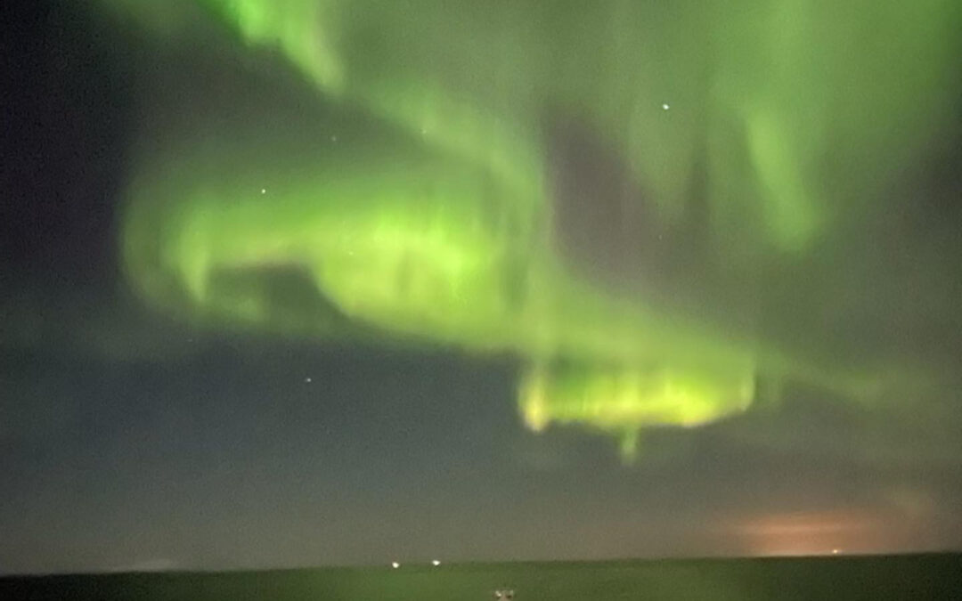 Northern Lights from MV MAUNALEI