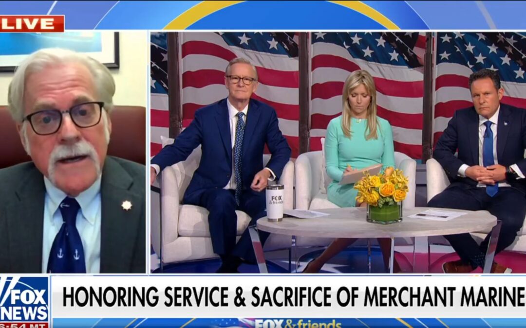 MM&P President Don Marcus on Fox News for National Maritime Day 2023