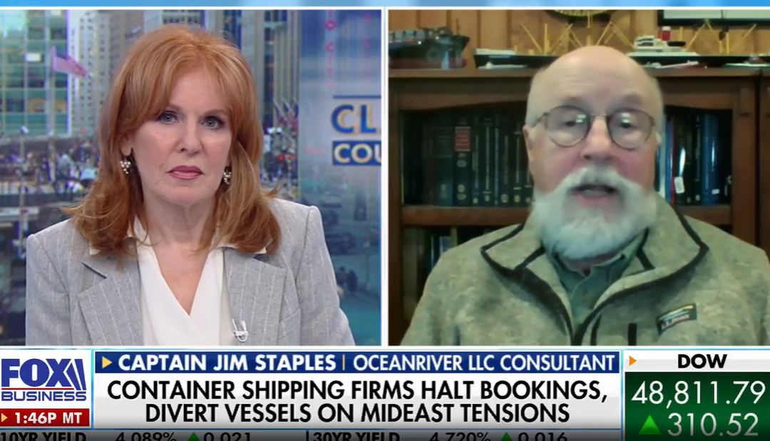 Captain Jim Staples on Fox News